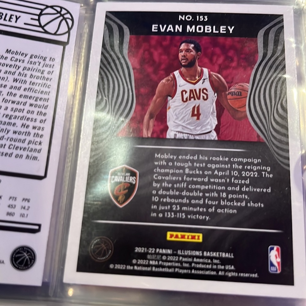 Evan Mobley Rookie Card - Picture 2 of 2